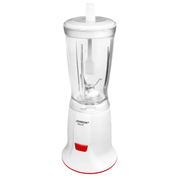 Frullatore Multifunzione
Potenza: 200 W
2 Dispositivi per frullare e macinare – Caraffa graduata con mescolatore – Macinatore con coperchio salva aroma – Sistema di sicurezza anti accensione accidentale – Piedini antiscivolo - ElettroWatt.eu