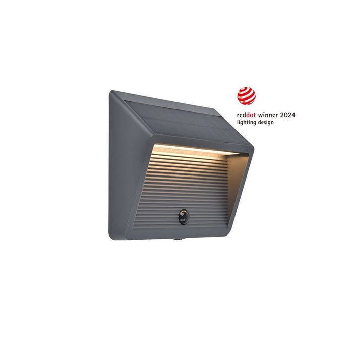 LINKO Solar Wall Light, LED integrato , motion detection sensor 3000K