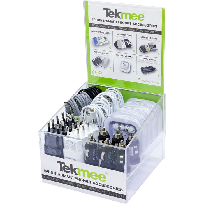 KIT ESPOSITORE ACCESSORI PER CELLULARI VERSIONE AGGIORNATA - ElettroWatt.eu