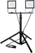KIT 2 PROIETTORI TERMINUS 50W CAD. 4000LM CAD. CABLIATI CON TREPIEDE - ElettroWatt.eu