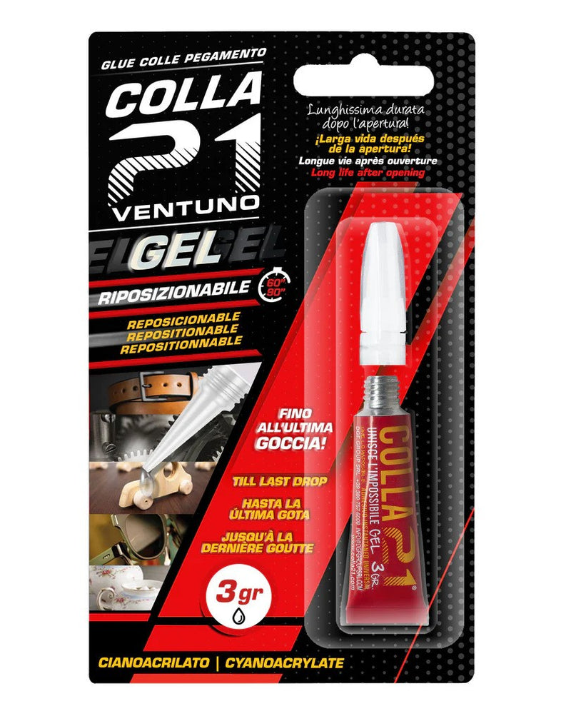 Colla 21 3 gr. Cianoacrilato Gel