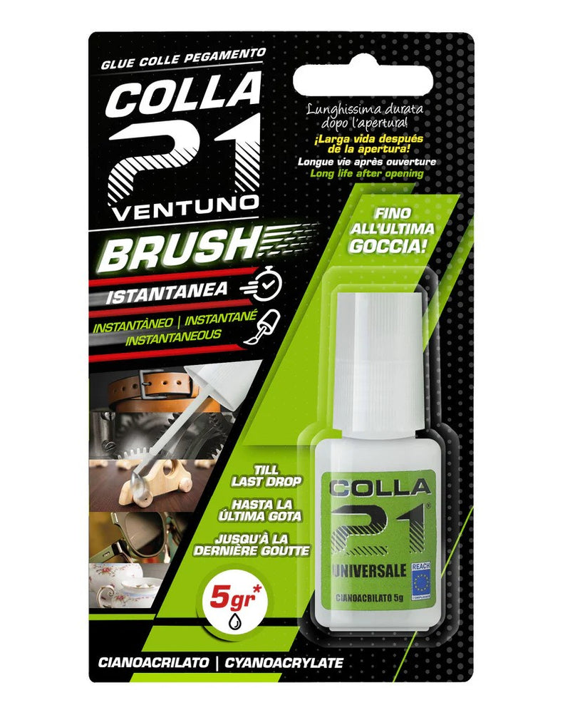 Colla 21 Brush 5 gr. Cianoacrilato con pennello