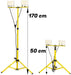 KIT 2 PROIETTORI TYNEE PC 30W 4000K CABLIATI CON TREPIEDE - ElettroWatt.eu