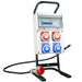 Quadro Elettrico da Cantiere ASC + cavalletto d'acciaio – 2 Prese 220V da 16A e 2 Prese 400V a 4 Poli - ElettroWatt.eu