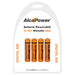 Batterie Mini Stilo AAA Ricaricabili, blister 4 pezzi - 800mah - ElettroWatt.eu