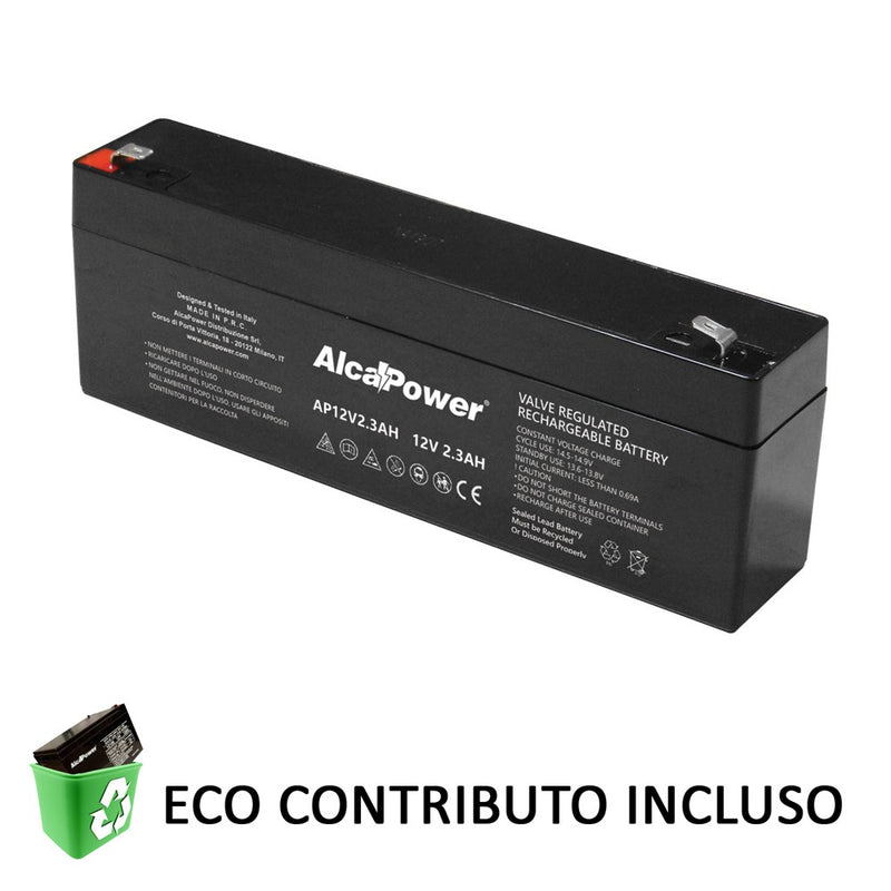Ricaricabile Ermetica 12V 2.3Ah AP-204022 SKU: V0152