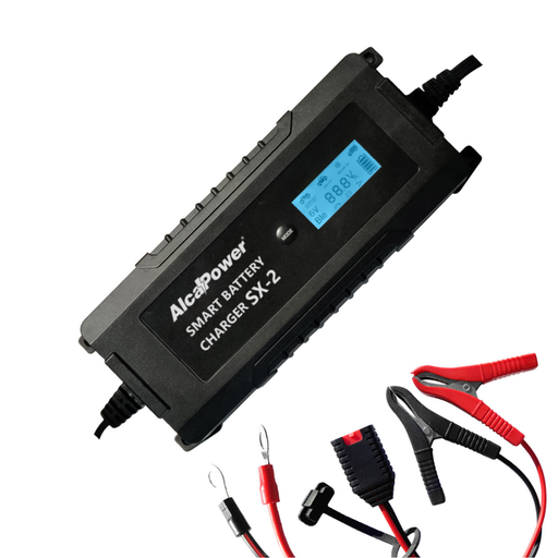 CaricaBatteria Switc Auto 10A 12/24V 4-240Ah LiFePO4 - Elettrowatt