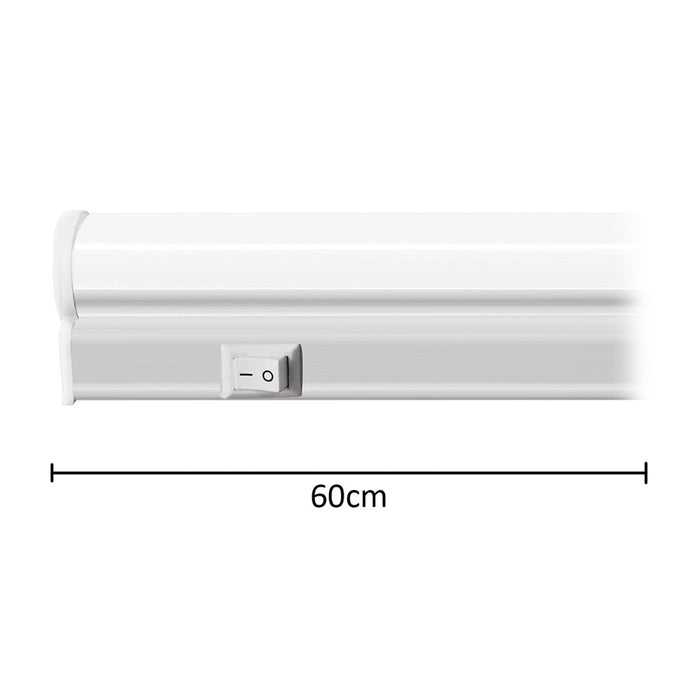Plafoniera LED T5 60cm 9W 950lm 4000K LUCE NATURALE - ElettroWatt.eu