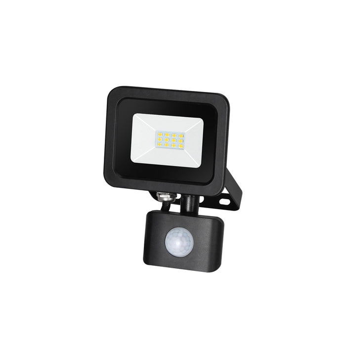 PROIETTORE LED CON SENSORE PIR 10W 850 LM 4000K LUCE NATURALE - ElettroWatt.eu