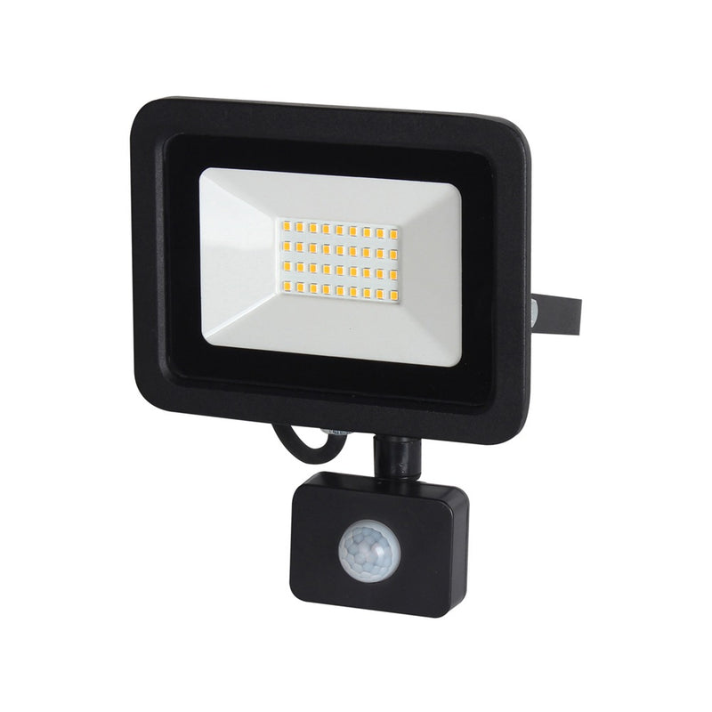 Proiettore LED 230V 30W 2550LM 4000K con PIR - ElettroWatt.eu