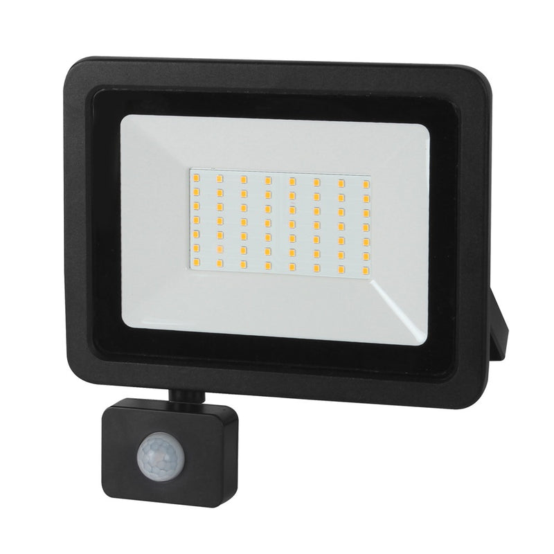 Proiettore LED 230V 50W 4250LM 4000K con PIR - ElettroWatt.eu
