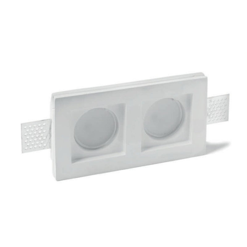 Faretti in gesso ad incasso IP20 - GU10