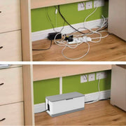 Scatola Porta Cavi in ABS super resistente, Protezione Ciabatte elettriche, sistema i cavi aggrovigliati, Sicurezza Bambini e Animali. - ElettroWatt.eu