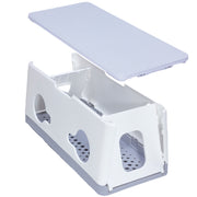 Scatola Porta Cavi in ABS super resistente, Protezione Ciabatte elettriche, sistema i cavi aggrovigliati, Sicurezza Bambini e Animali. - ElettroWatt.eu