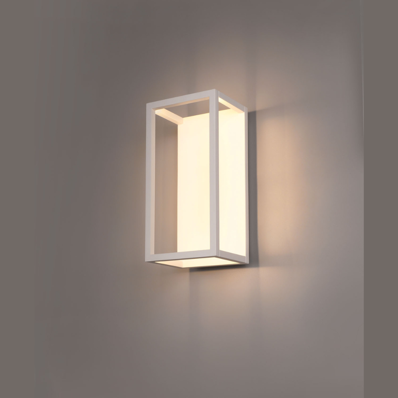 Plafoniera da parete Bianca con LED integrato 13W - CCT selezionabile