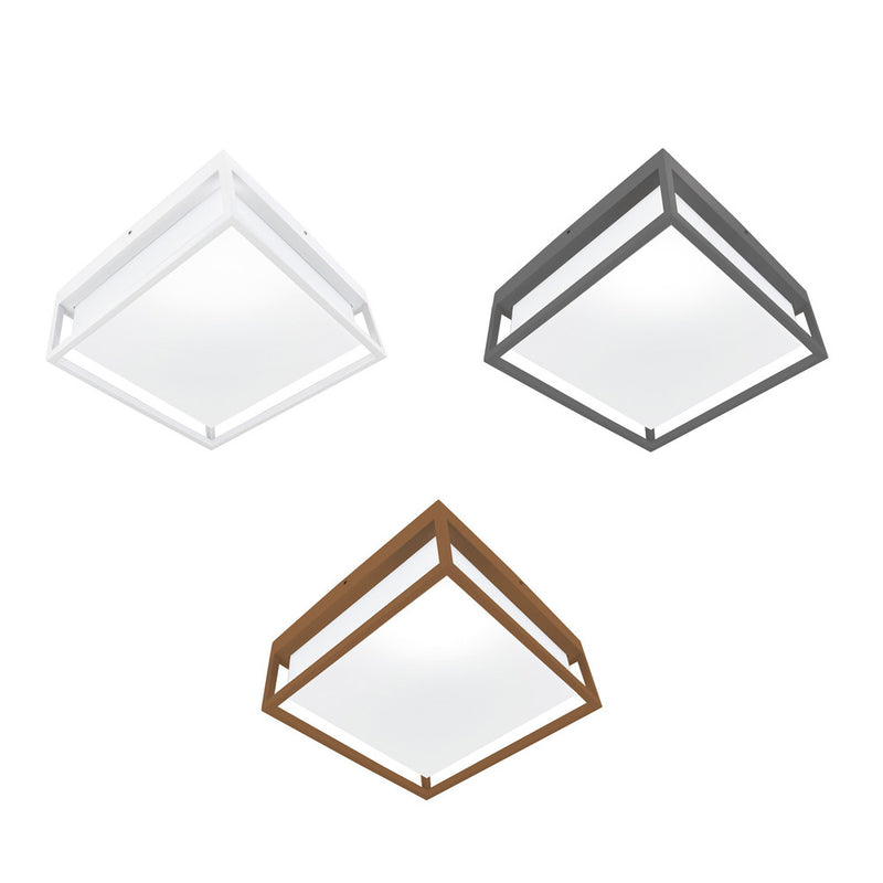 Plafoniera AI+PC 2x E27 IP65 Antracite MAX 20W