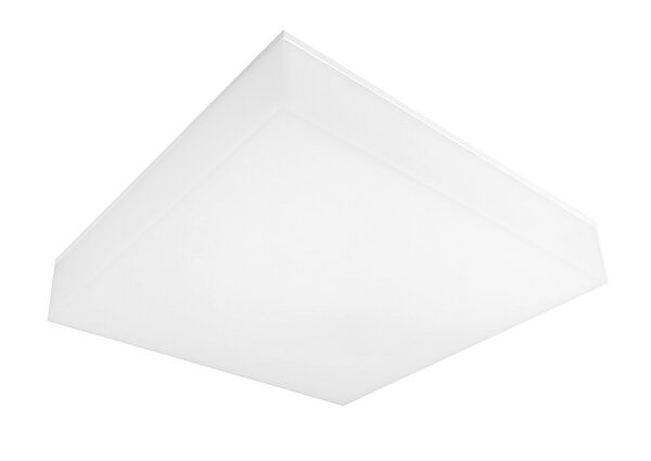 Plafoniera LED quadrata IP54, potenza selezionabile - 12W/18W/24W - CCT selezionabile -3000K/4000K/5000K