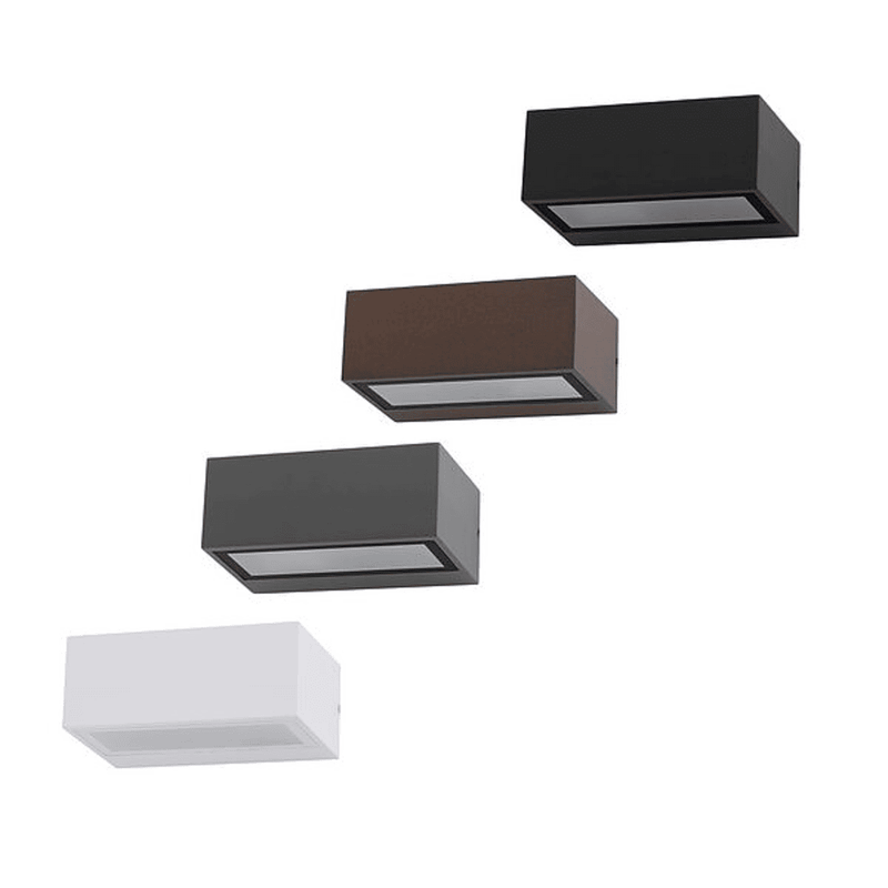 Applique da parete IP54 - Attacco E27 - Antracite