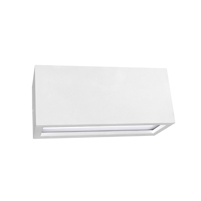 Applique da parete con Bimessione - Attacco E27 - Colore Bianco - Elettrowatt