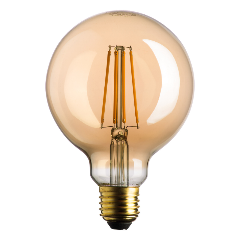 Globo LED a Filamento Ambrato G95 - 2500K