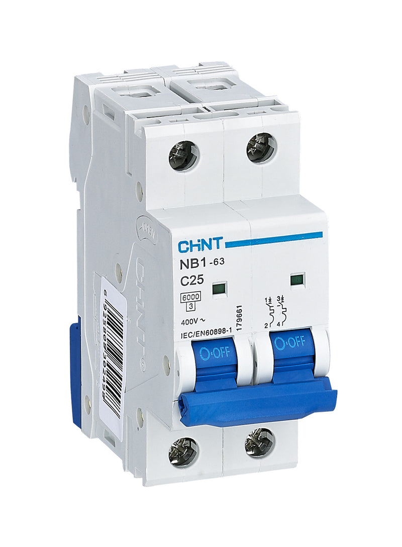 Interruttore magnetotermico 2P 16A 6kA Curva C