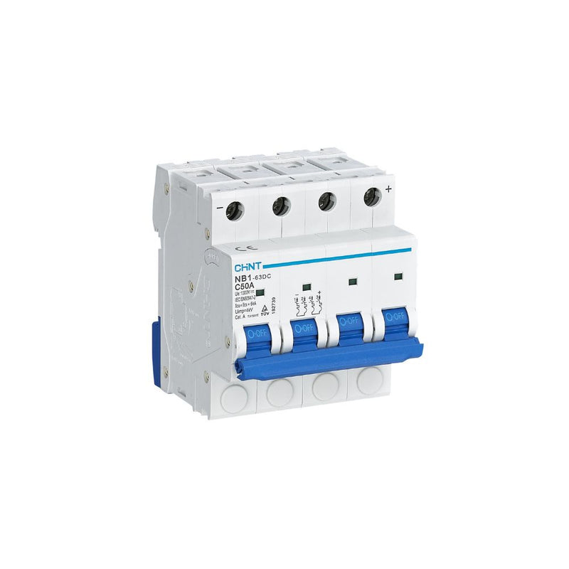 Interruttore magnetotermico 4P 16A 1000Vdc 6kA