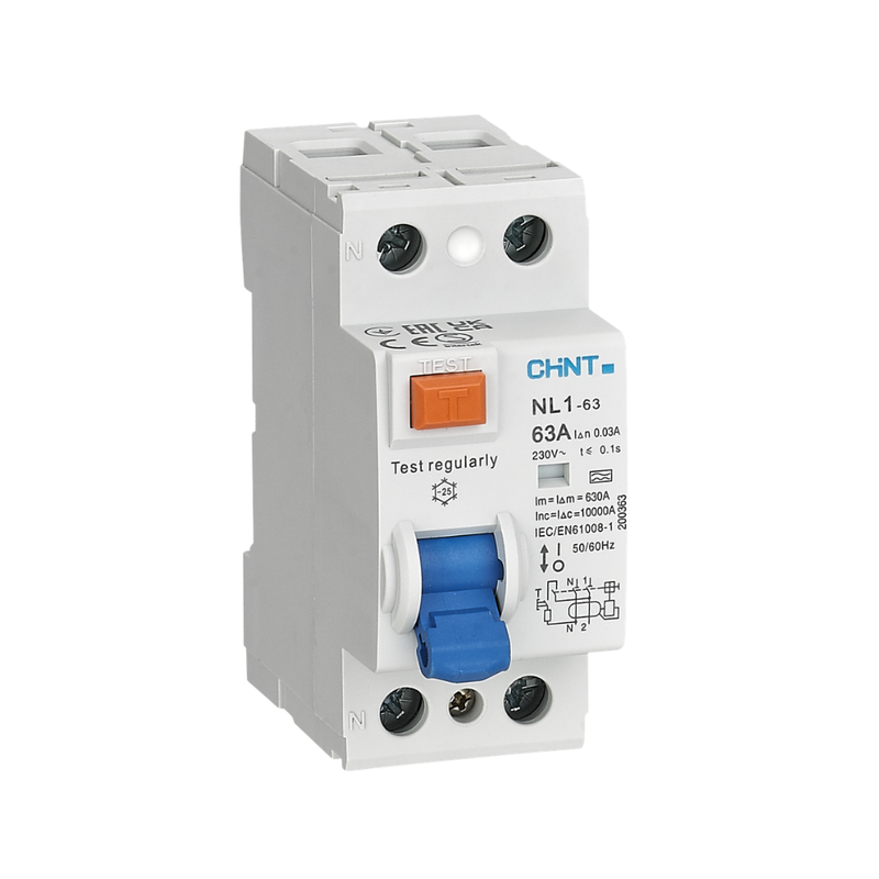 Interruttore differenziale puro 2P 25 A 300 mA 6 kA Tipo A