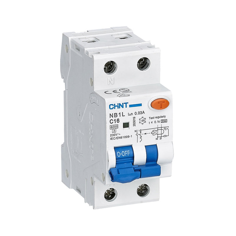 Interruttore magnetotermico differenziale 1P+N 20A 300mA 6kA Curva C Tipo A