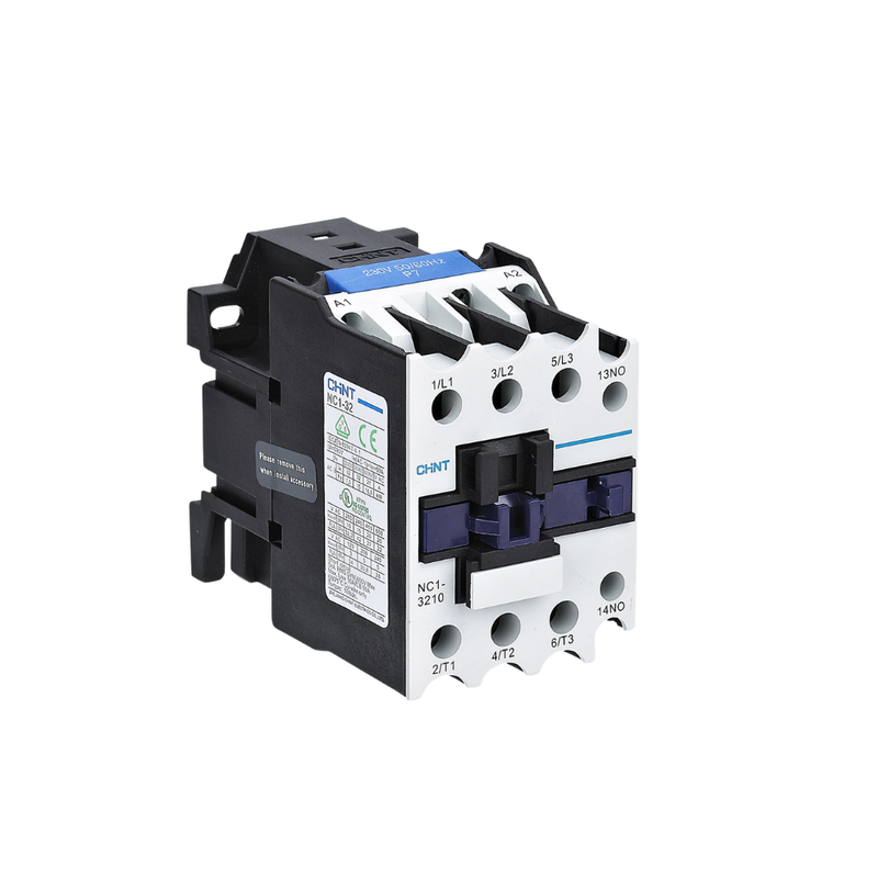 Contattore tripolare serie NC1 3P 32A 1NA 230Vac