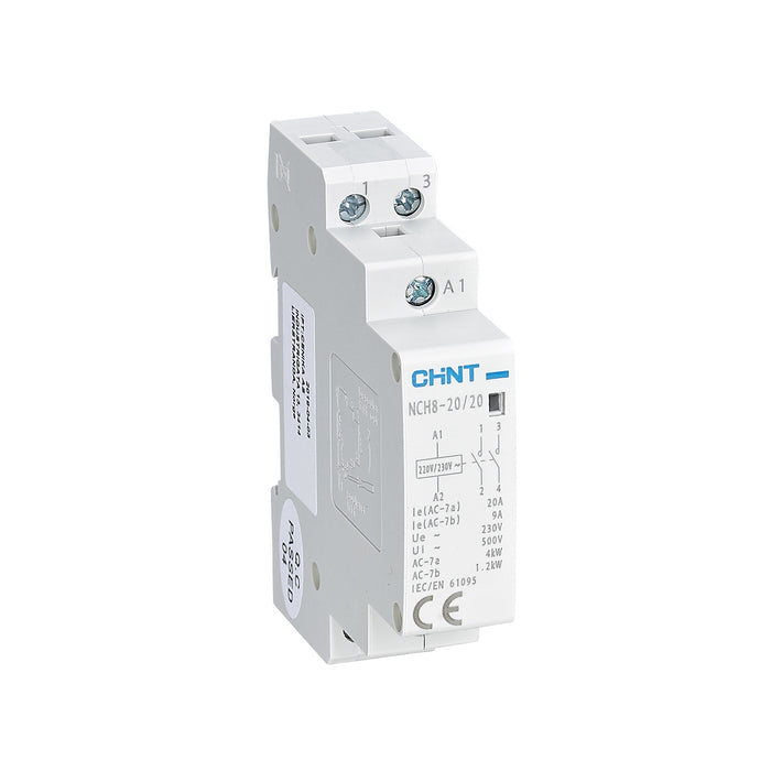 NCH8-20.20/230 Contattore modulare 20A 2NA 230Vac 1M