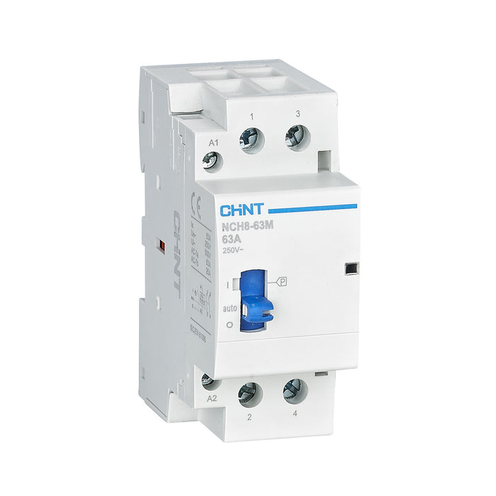 WCT-40.40/230 Contattore modulare 40A 4NA 230Vac 3M Auto/Man