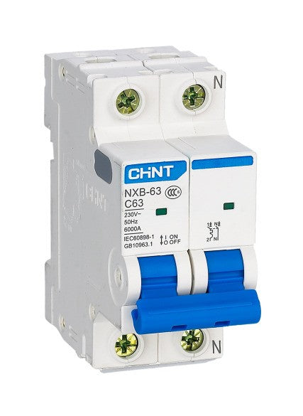 Interruttore magnetotermico 1P+N 32A Curva C 4,5KA 2M