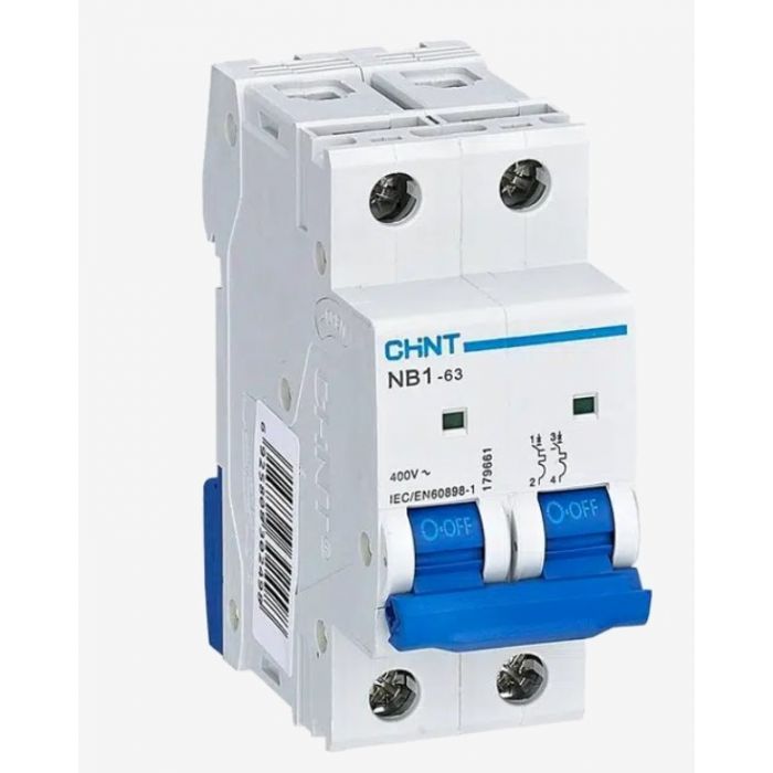 Interruttore magnetotermico 1P+N 10A 4,5kA Curva C Tipo A 2 Moduli