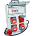 QUADRO ELETTRICO DA CANTIERE ASC 380V TRIFASE 4 PRESE 4 POLI - ElettroWatt.eu