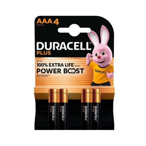 PILA DURACELL MINISTILO ALCALINA AAA  - 4 PZ - Elettrowatt
