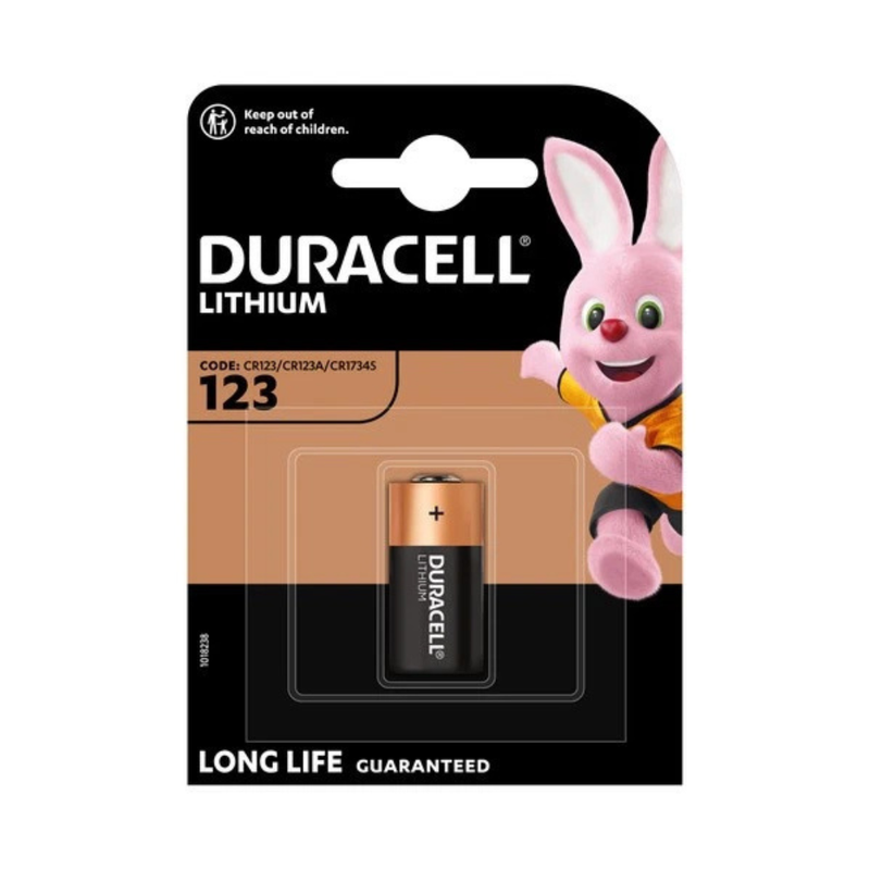 Batteria DURACELL  Litio 123 M3 ULTRA - BLISTER 1 pz - Elettrowatt