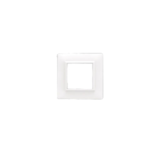 Placca in PVC 2 Posti- Comp. Plana - ElettroWatt.eu