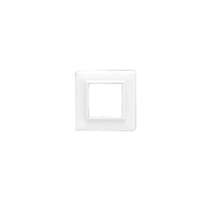 Placca in PVC 2 Posti- Comp. Plana - ElettroWatt.eu