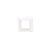 Placca in PVC 2 Posti- Comp. Plana - ElettroWatt.eu