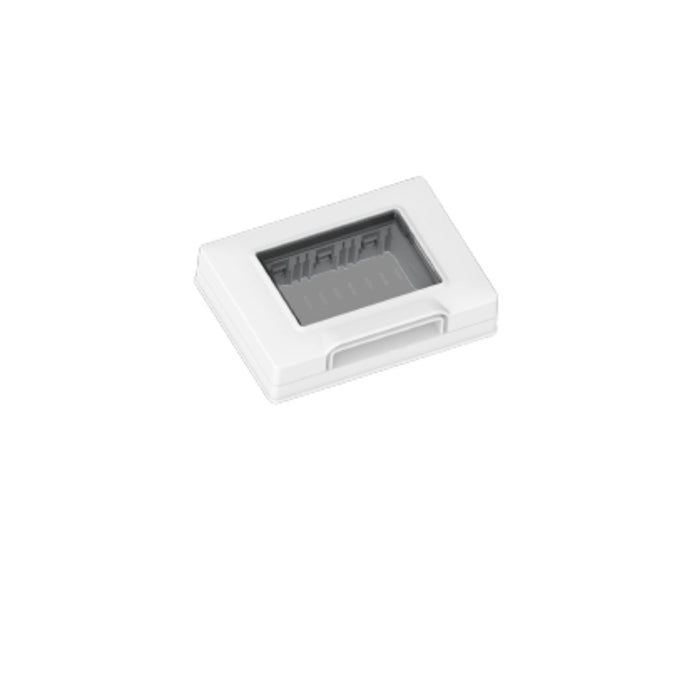 Placca Protettiva con Sportello 4 MOD- Comp. Plana - ElettroWatt.eu