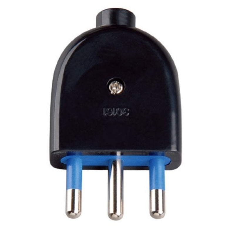 SPINA 16A 2P+T DIRITTA IMQ NERA