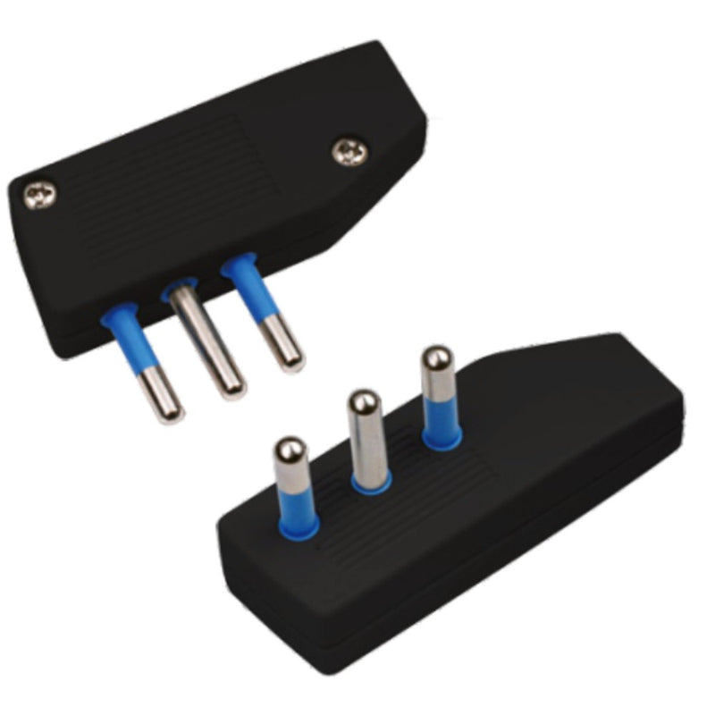 SPINA 10A 2P+T SALVASPAZIO E REVERSIBILE IMQ NERA