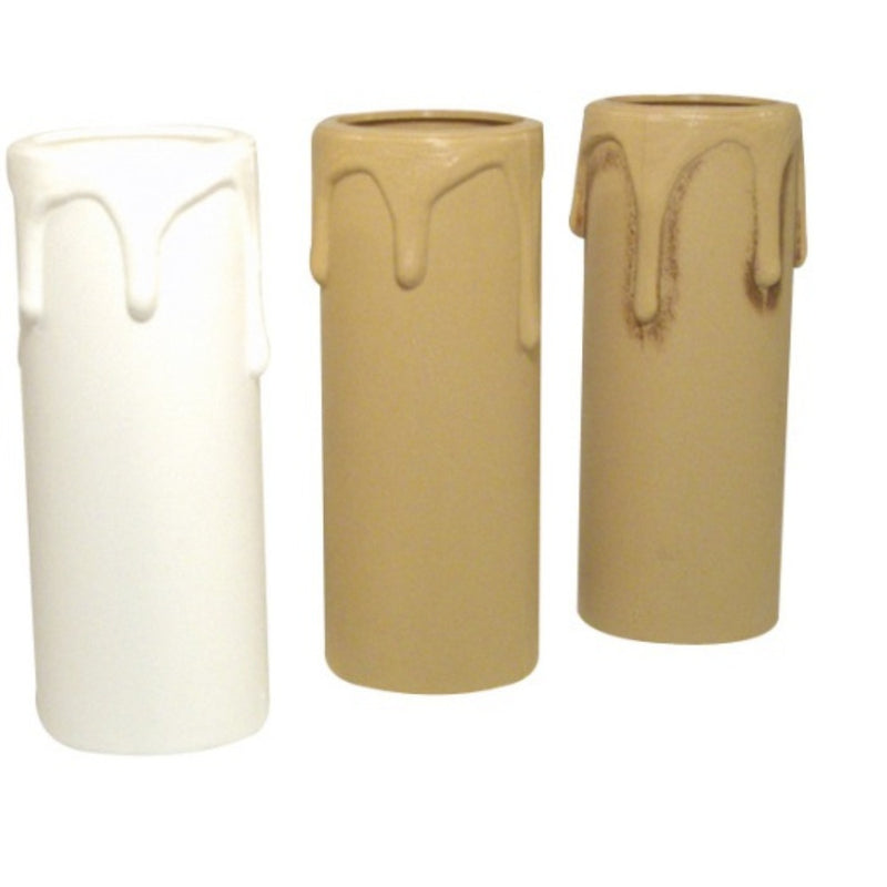 RIVESTIMENTO PER FINTA CANDELA AVORIO