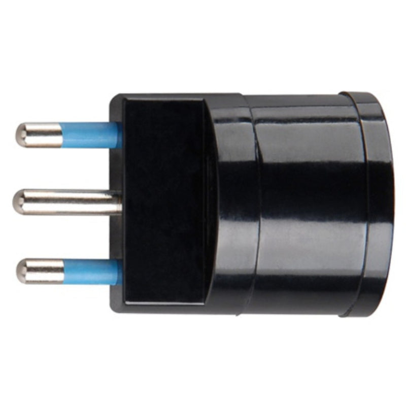 ADATTATORE SPINA 16A PRESA STANDARD TEDESCO IMQ NERO SFUSO