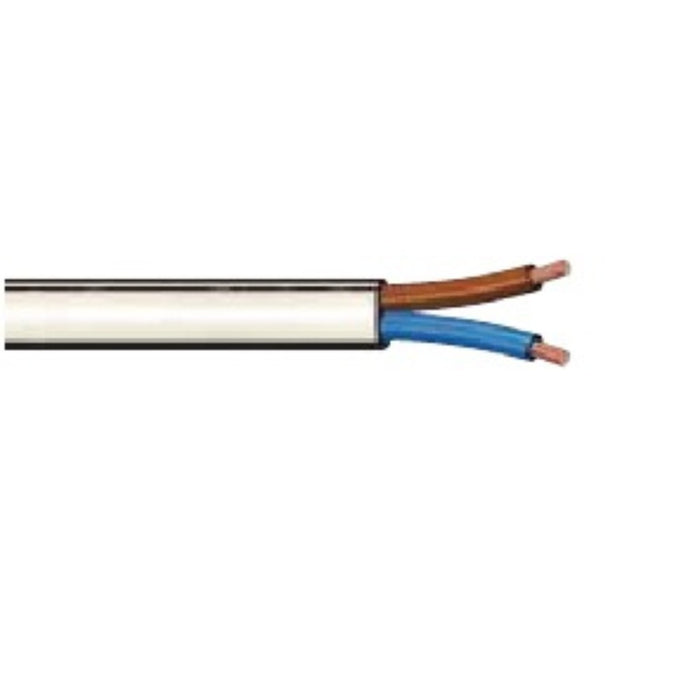 MATASSINA CAVO ELETTRICO ISOLANTE IN PVC 2X0.75MM 5M VDE NERO - PREZZO A MATASSA - ElettroWatt.eu