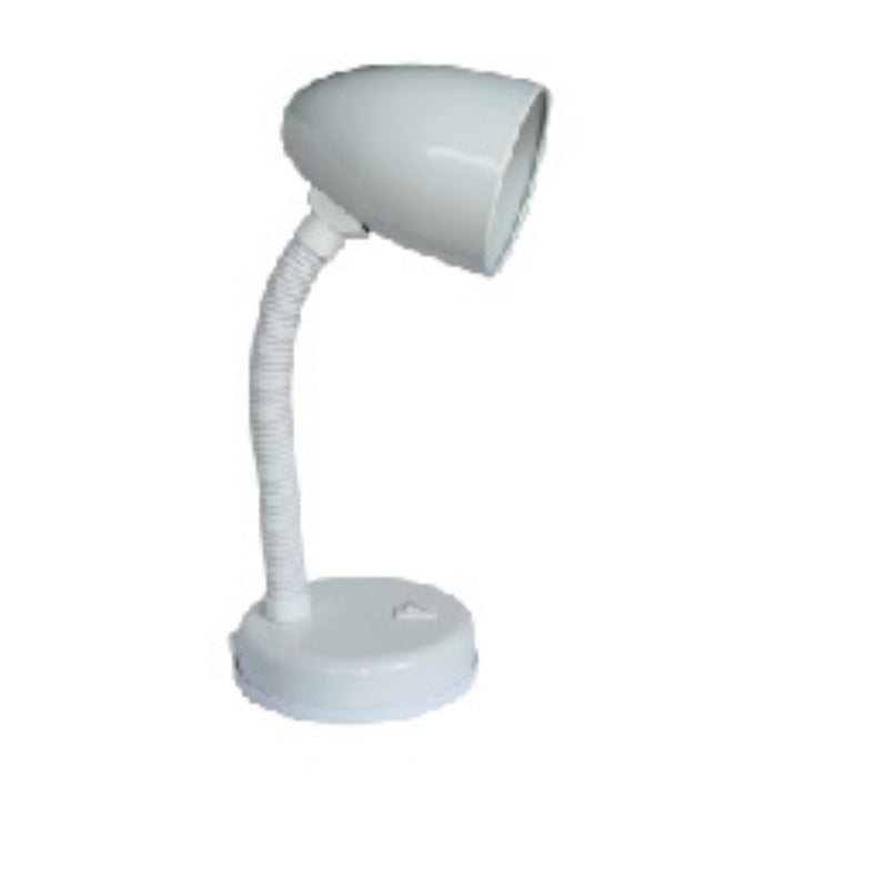 LAMPADA DA TAVOLO ATTACCO LAMPADINA E27 MAX 40 W BIANCA