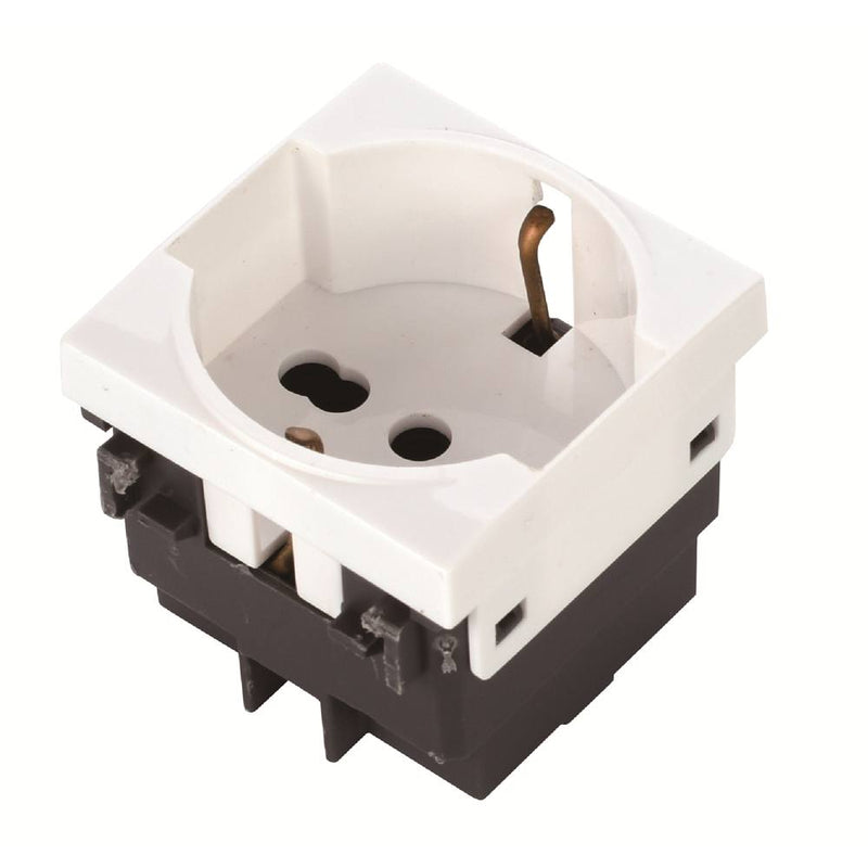 PRESA UNIVERSALE CON ALVEOLI PROTETTI PROT.BAMBINI IMQ BIANCA