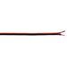 Piattina 2x0,75mm2 ROSSO/NERA - Bobina da 100MT - PREZZO AL METRO - ElettroWatt.eu