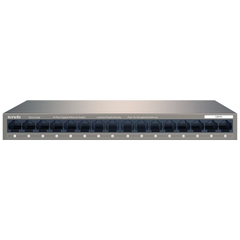 SWITCH GIGABIT 16 PORTE TEG1016M