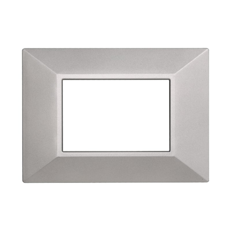 PLACCA PIRAMIDE 3P SILVER - ElettroWatt.eu